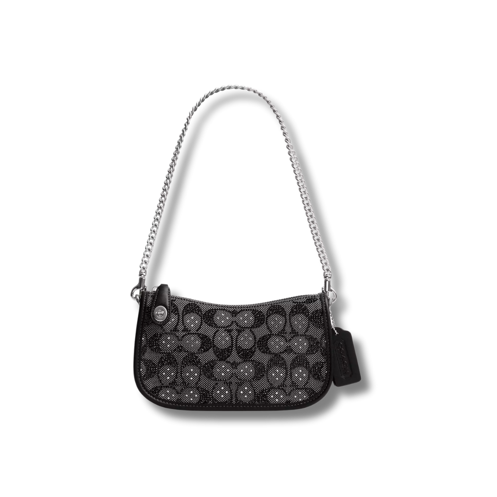 Swinger Bag 20 In Crystal Signature Jacquard