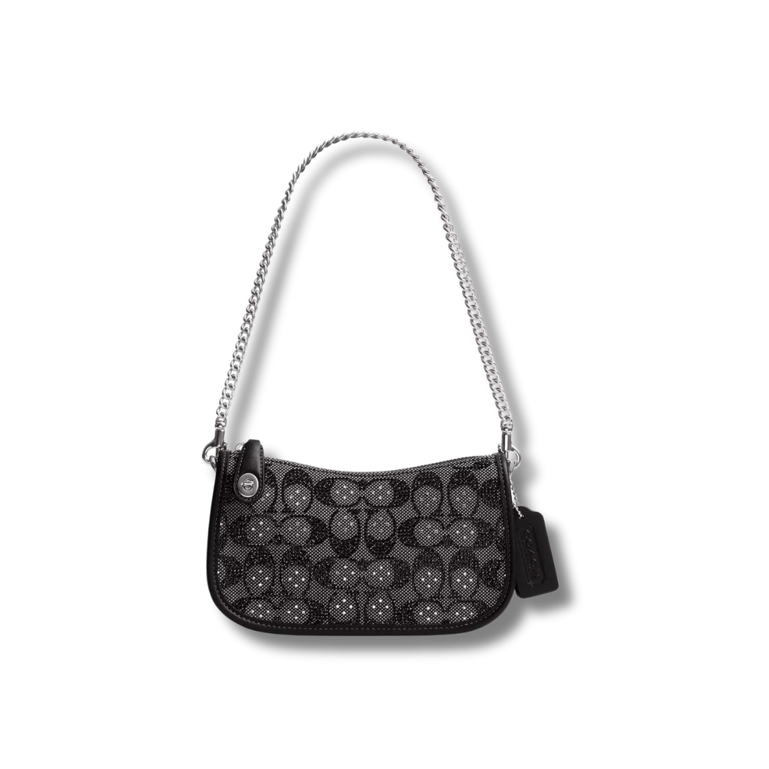 Swinger Bag 20 In Crystal Signature Jacquard