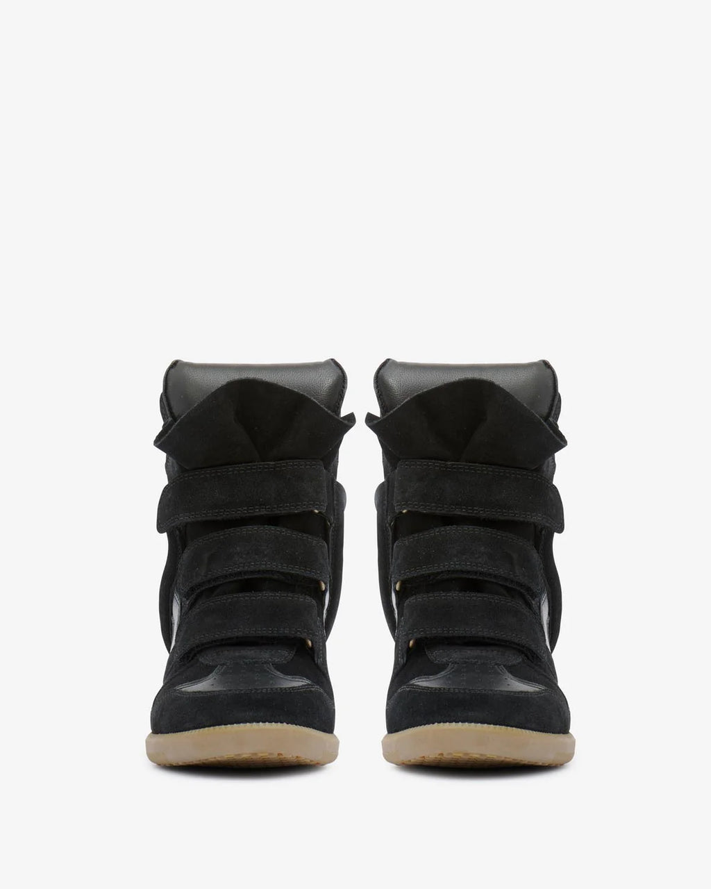 Bekett Leather Wedge Sneakers