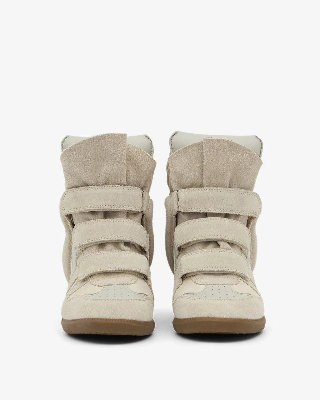 Bekett Leather Wedge Sneakers