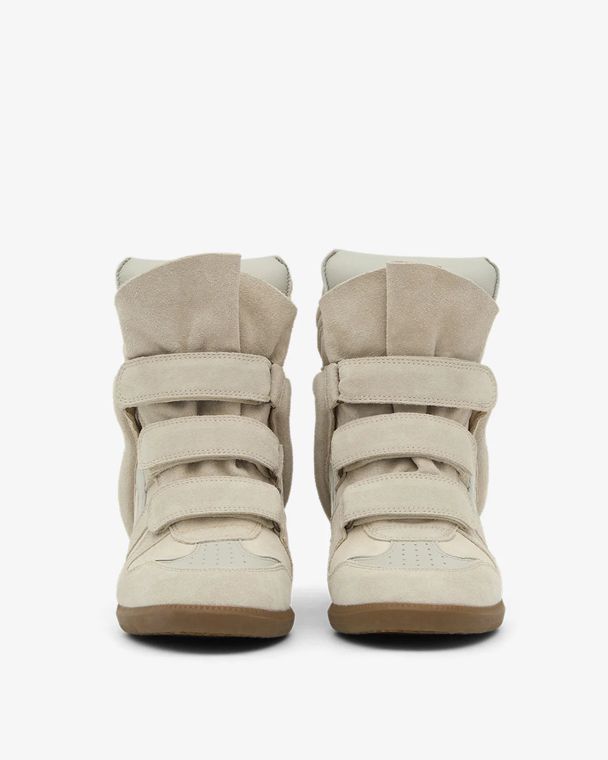 Bekett Leather Wedge Sneakers