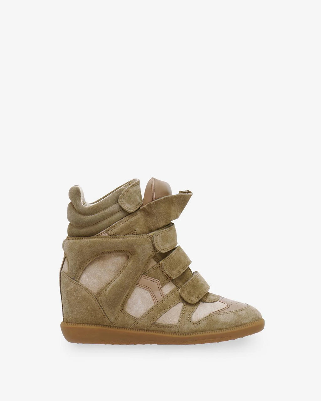 Bekett Leather Wedge Sneakers
