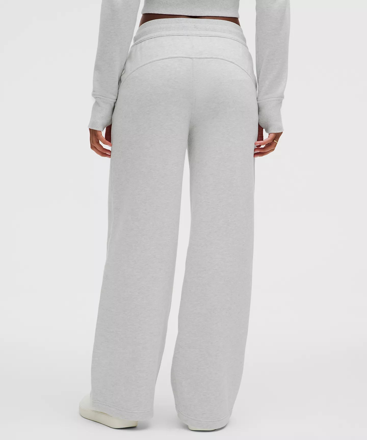 Scuba Mid Rise Wide Leg Pant