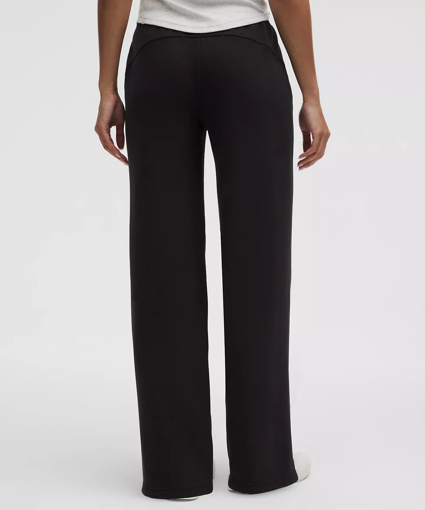 Scuba Mid Rise Wide Leg Pant