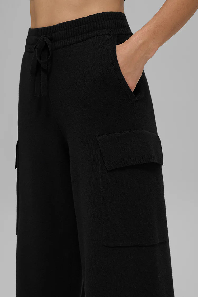 Knit Cropped Full Zip Jacket