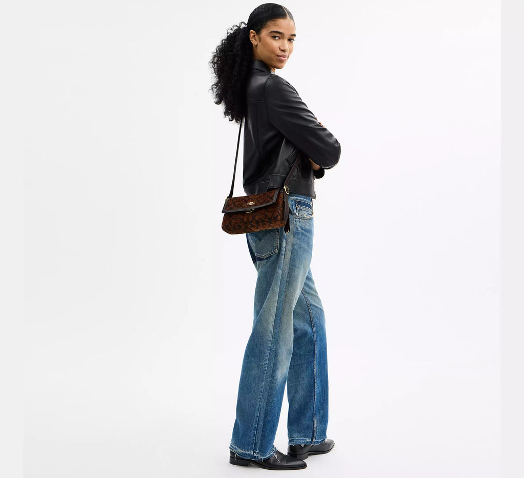 Etta Shoulder Bag In Signature Chenille