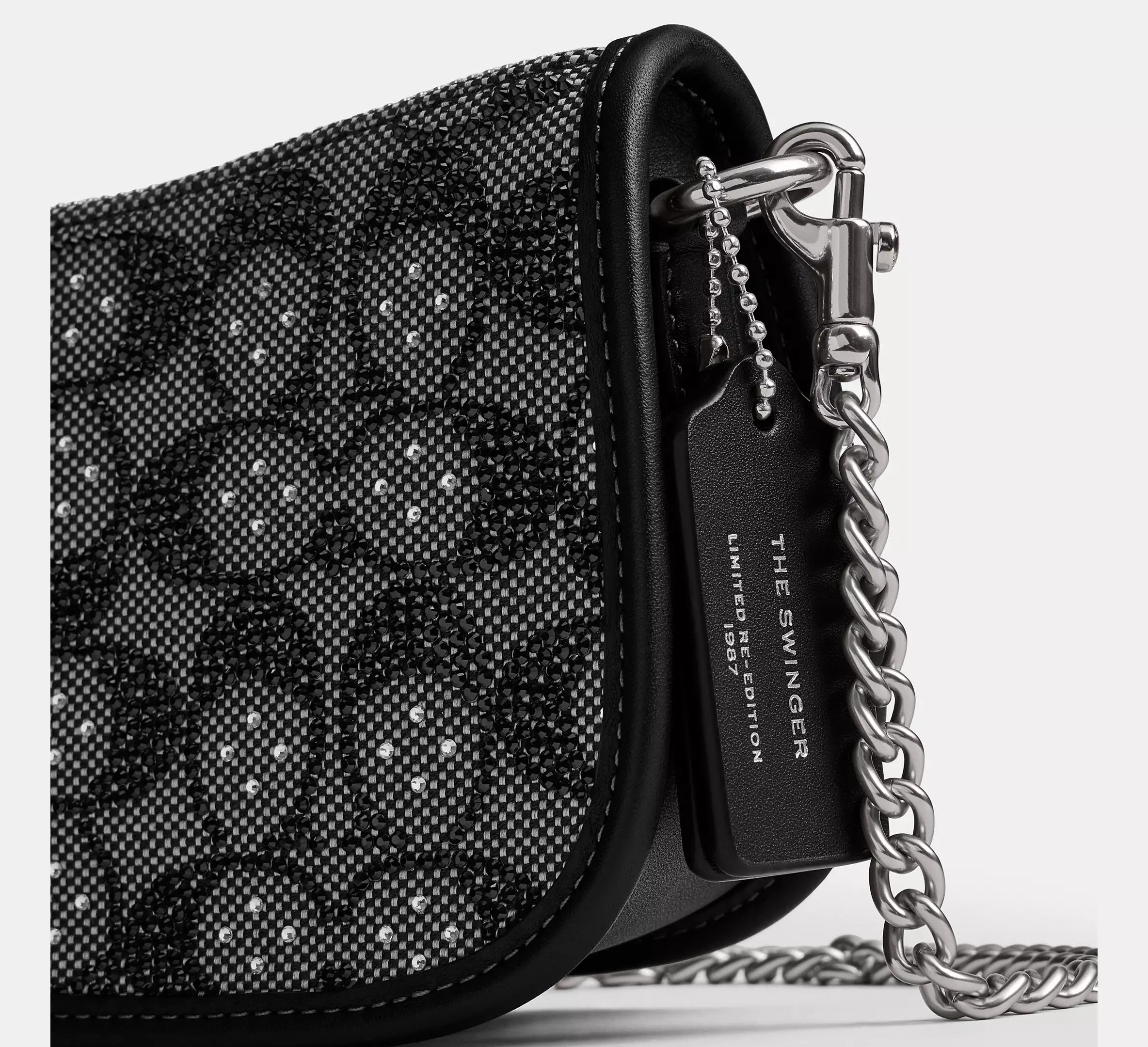 Swinger Bag 20 In Crystal Signature Jacquard