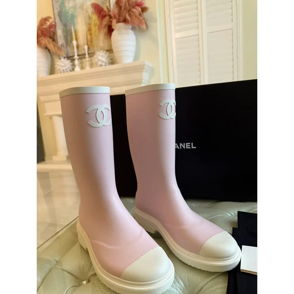 CC High Rainboots